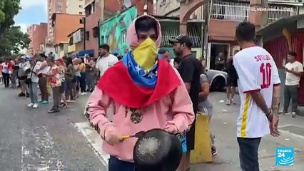 Rechazo en las calles de Venezuela a proclamación de Maduro como ganador de las presidenciales