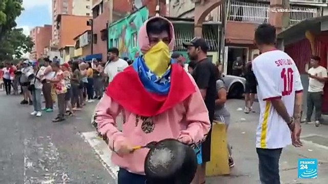Rechazo en las calles de Venezuela a proclamación de Maduro como ganador de las presidenciales