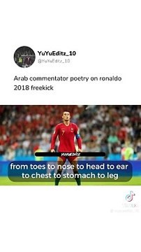 Goat Cristiano Ronaldo , legendry commentry of an arab for Cristiano Ronaldo ,Greatest of all time ,legendry footballer #Goat #cristaianoronaldo #Cristiano #Ronalodo #legend #CR7 #football #footballer