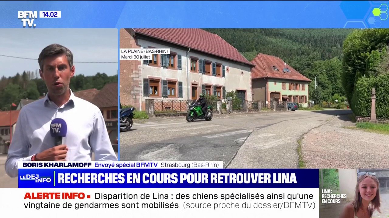 Lina: Les investigations se poursuivent, des chiens et des gendarmes sont déployés sur le terrain