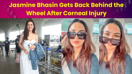 Jasmine Bhasin Gets Back Behind the Wheel After Corneal Injury