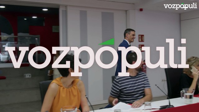 Primeras imágenes de Sánchez tras no declarar y querellarse contra el juez Peinado