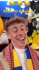 Cristiano Ronaldo Vs Robot Football Match