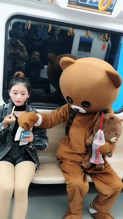 Bear brown funny video