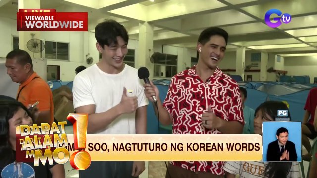 Operation Bayanihan at Filipino 101 kasama si Kim Ji Soo | Dapat Alam Mo!