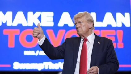 Donald Trump: Kamala Harris is talking a big game, but her game is bad