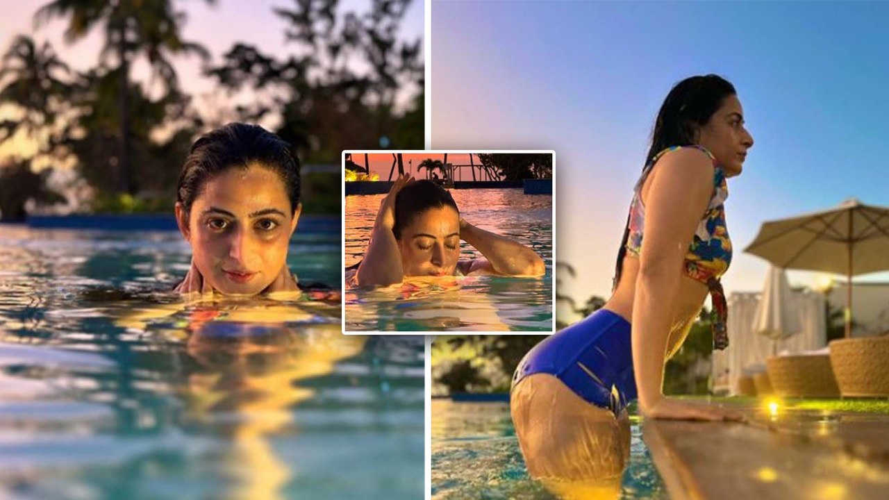 Aishwarya Sharma ने Swimming Pool से Share की Photos तो Hotness देख पति Neil Bhatt भी हुए फिदा