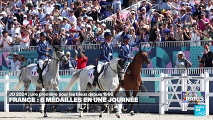 JO-2024 : la fête bat son plein au club France