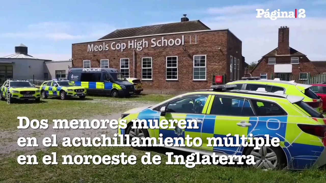 Dos menores mueren en el acuchillamiento múltiple en el noroeste de Inglaterra