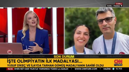 Atıcılığın 2 gururu CNN TÜRK'te: Gümüş madalyayı kaptı!