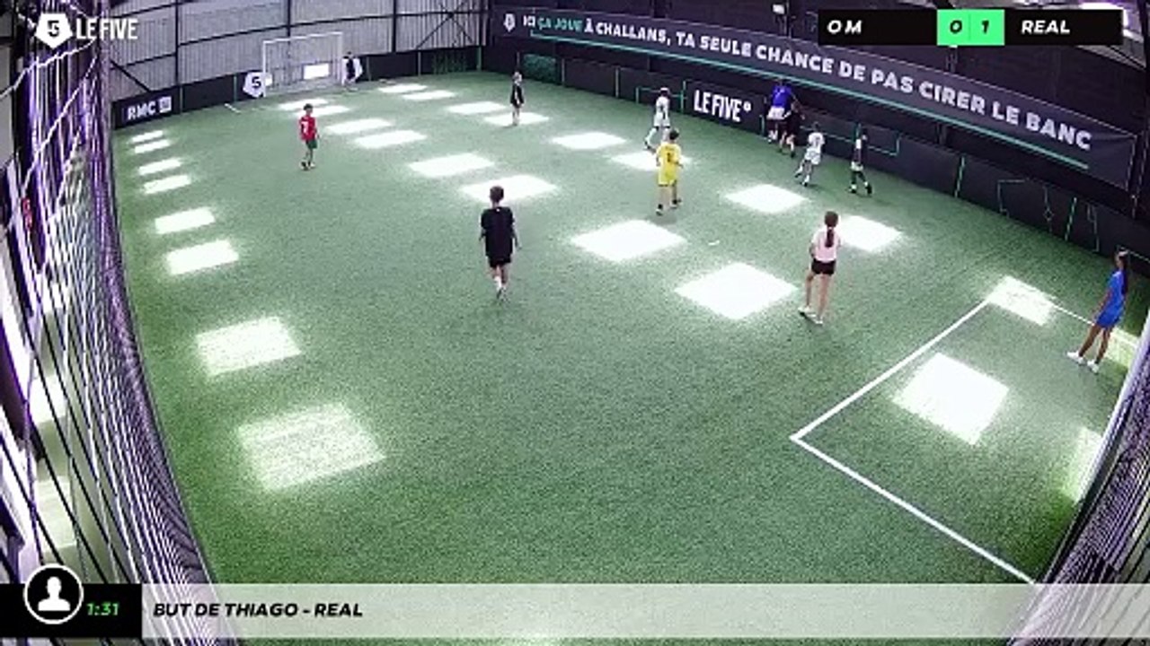 But de Thiago - REAL
