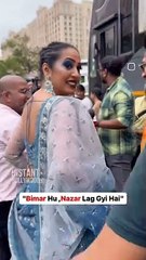 Kashmera Shah says : she's not well and "Nazar lg Gai hai"