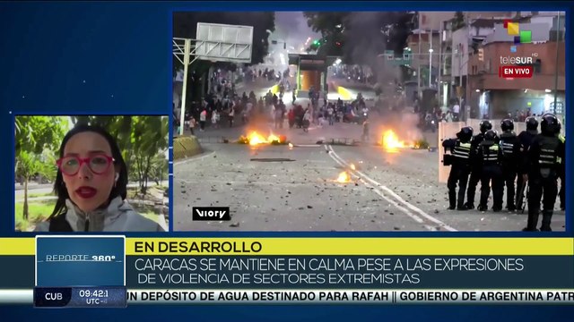 Caracas se mantiene en calma pese a las expresiones de violencia