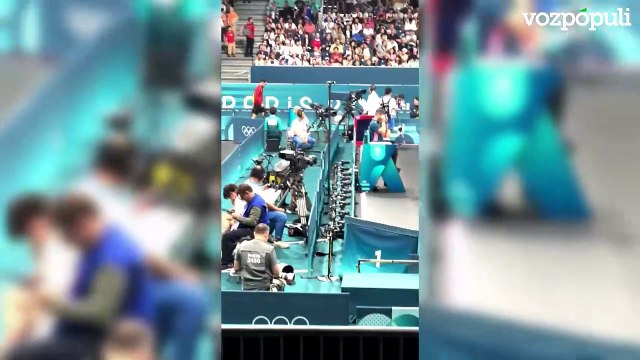 La Princesa de Asturias y la infanta Sofía acuden al partido de tenis de mesa de Álvaro Robles