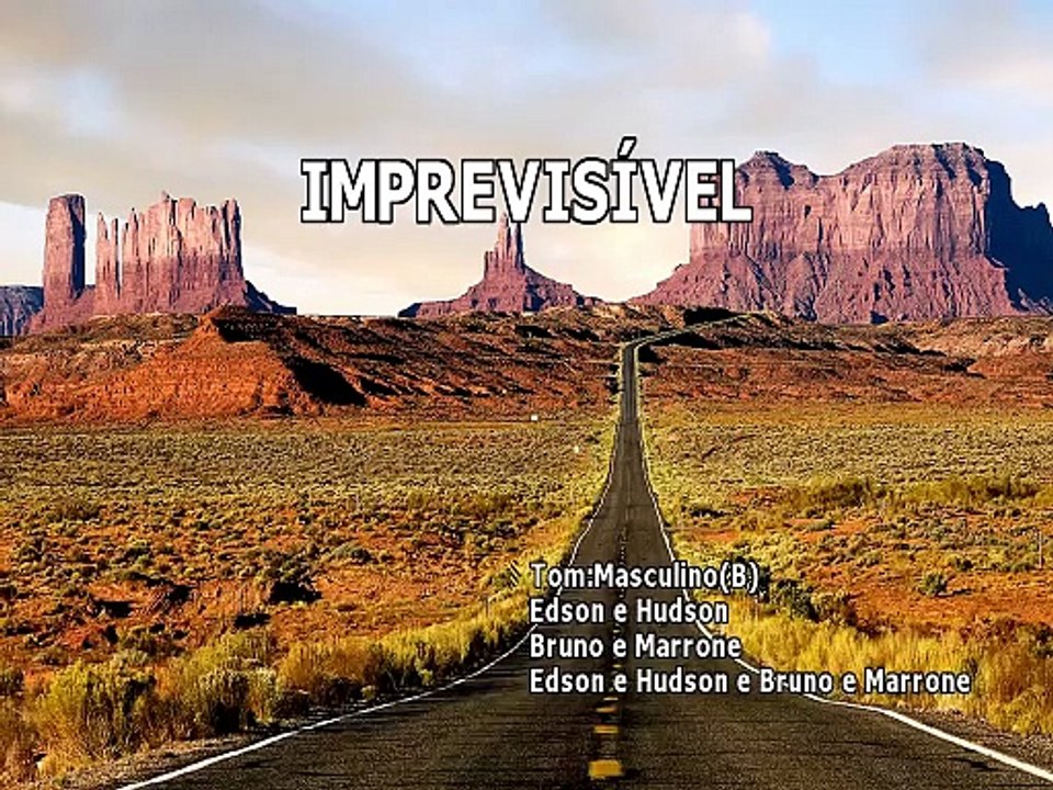 01011-Edson E Hudson-Imprevisivel - Com Bruno E Marrone