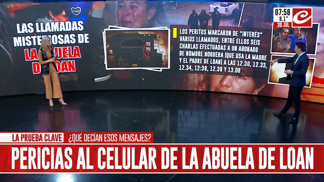 Caso Loan: los mensajes de Catalina fueron borrados el mismo día de la desaparición