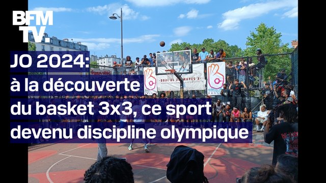 JO 2024: le basket 3x3, un sport populaire devenu discipline olympique