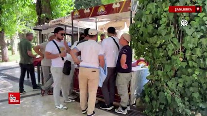 Şanlıurfa'da sıcak hava, hayatı olumsuz etkiliyor