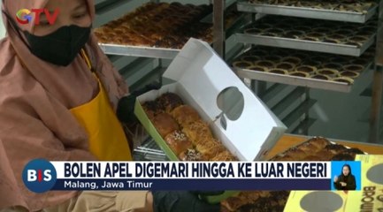 Mengintip Cara Pembuatan Oleh-Oleh Bolen Isi Apel Khas Malang
