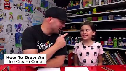 How To Draw A Cute Ice Cream Cone
