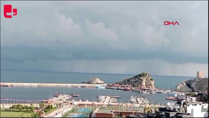 Şile'de hortum çıktı