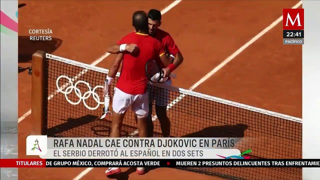 Novak Djokovic despide a Rafael Nadal de los Juegos Olímpicos de París 2024