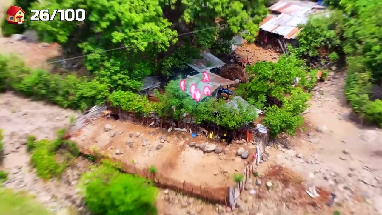 I Built 100 Houses And Gave Them Away! #MrBeast