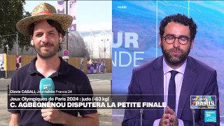 JO-2024 / Judo: battue en demie, Clarisse Agbégnénou ne pourra viser que le bronze