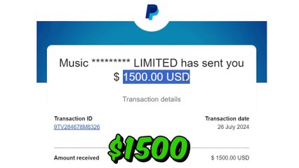 Get Paid $1500+ Listening To Songs  Make Money Online