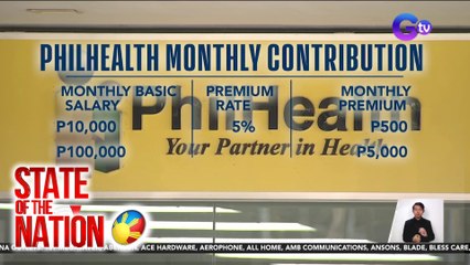PhilHealth, irerekomenda kay PBBM na babaan ang member contribution | SONA