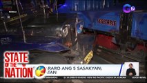 Jeep, inararo ang 5 sasakyan; 10, sugatan | SONA