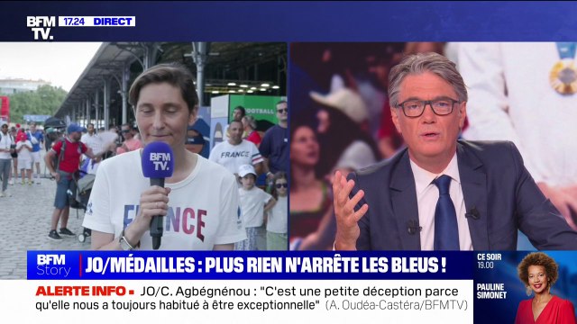 Médailles françaises aux JO 2024: La dynamique est bonne , se réjouit Amélie Oudéa-Castéra