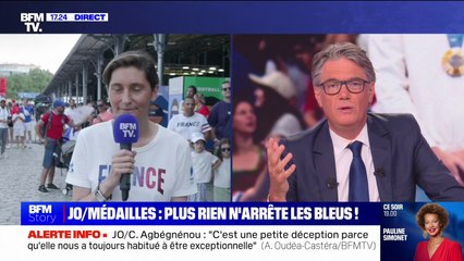 Médailles françaises aux JO 2024: "La dynamique est bonne", se réjouit Amélie Oudéa-Castéra