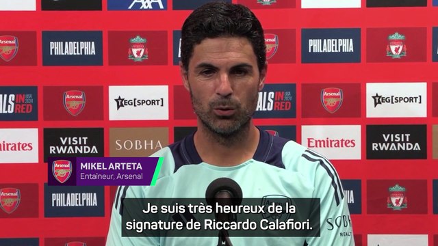 Arteta : Calafiori a les qualités pour nous permettre d’être meilleurs