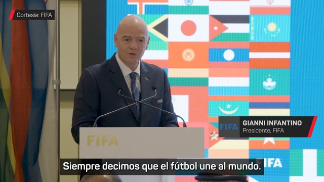 Declaraciones Infantino Mundiales 2030 y 2034