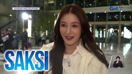 K-Pop idol Nancy McDonie, magiging guest runner sa Running Man Philippines | Saksi