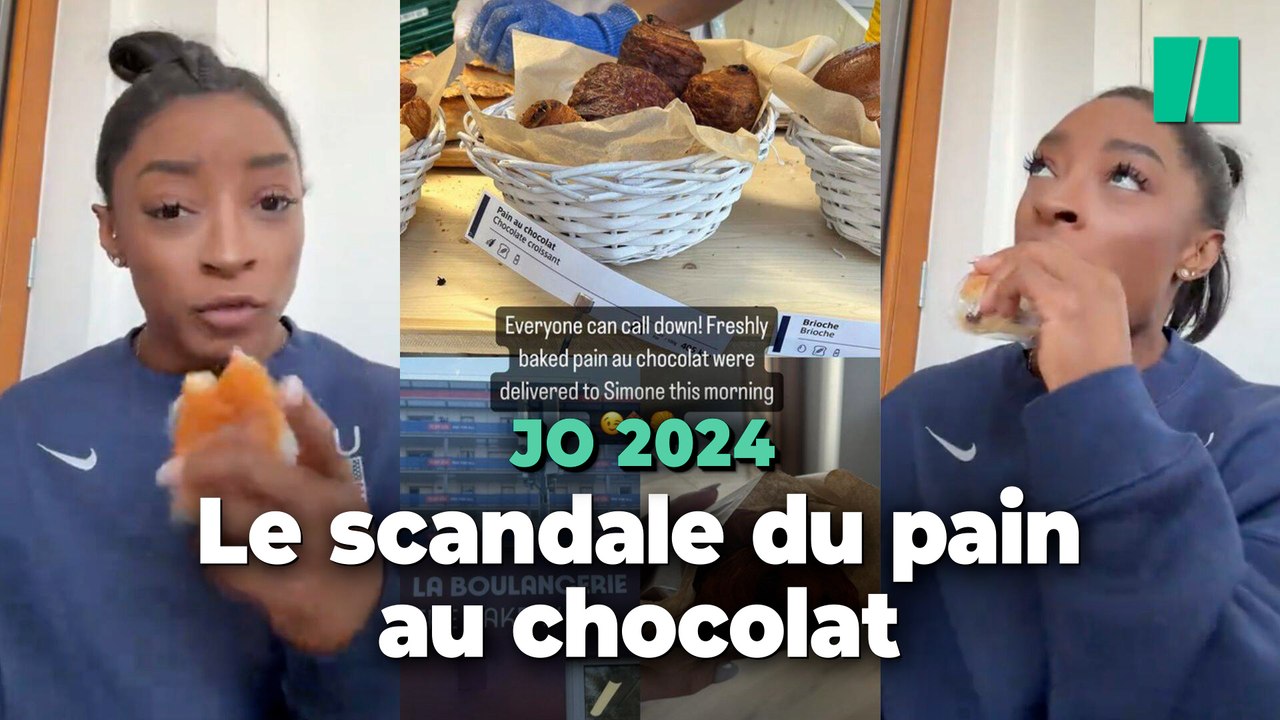 C’est bon, Simone Biles a enfin pu goûter des vrais pains au chocolat français
