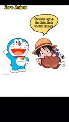 Doraemon Và Luffy, Ai Sẽ Thắng-))) #shorts #anime #onepiece #luffy #zeroanime #doraemon