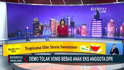 Tolak Vonis Bebas Ronald Tannur, Massa Gelar Aksi Bakar Ban di Depan PN Surabaya