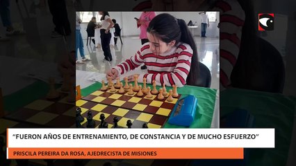 Ajedrez | tiene 17 años, es la mejor rankeada de la provincia y su próxima meta es ingresar al top 10 del país