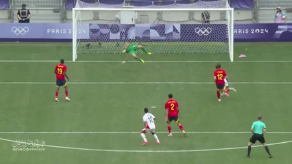 ملخص مباراة مصر واسبانيا _ اولمبياد باريس 30-7-2024