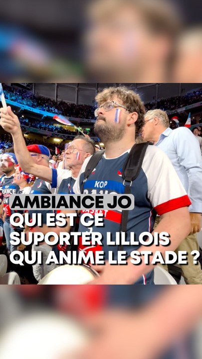 Qui est ce supporter lillois qui anime le stade Pierre Mauroy pour les JO ?