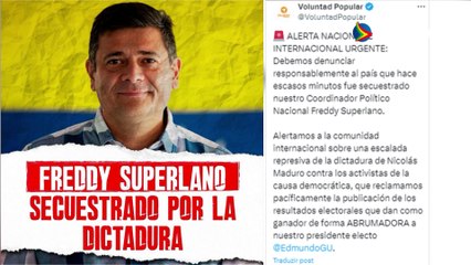 Quem é Freddy Superlano? Conheça Líder da oposição da Venezuela teria sido sequestrado por governo Maduro