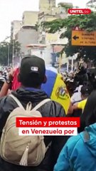 Furia popular por el cuestionado resultado en el que Nicolás Maduro fue relecto como presidente de Venezuela