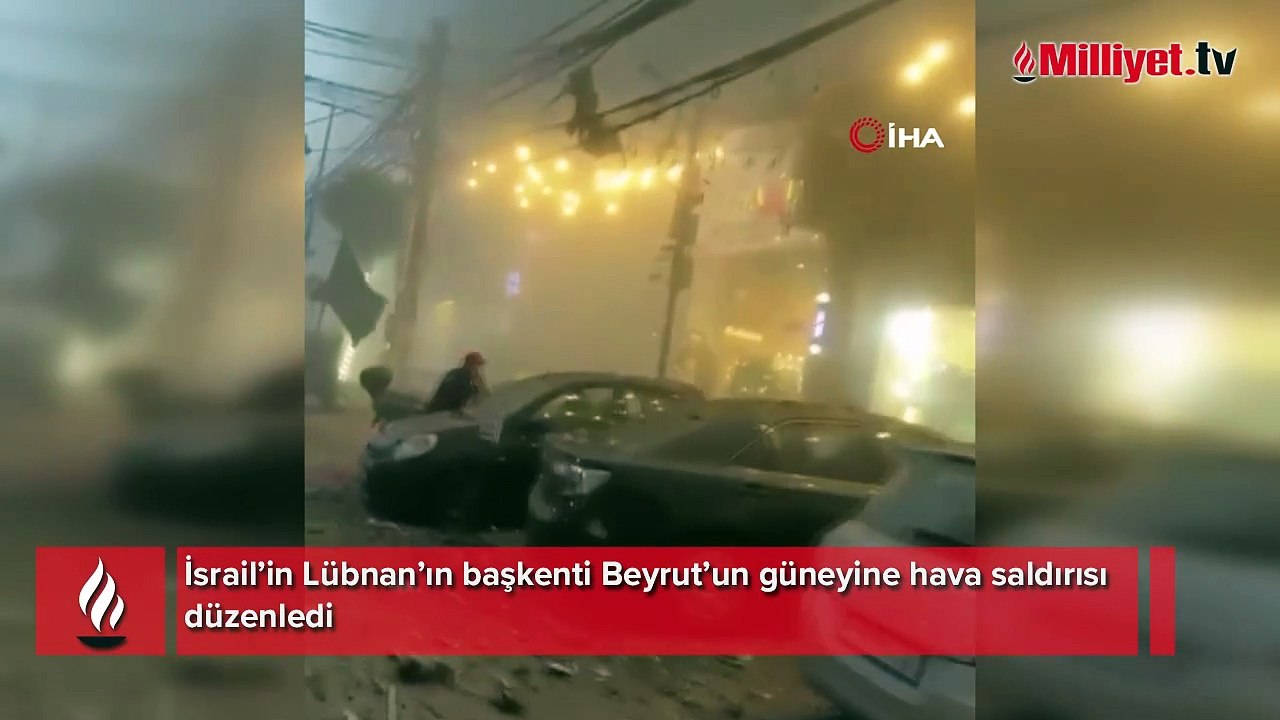 İsrail’den Beyrut’a hava saldırı