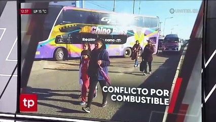 Oruro: Choferes ratifican paro indefinido por el diésel; ANH dice que bloqueo impide salida de cisternas