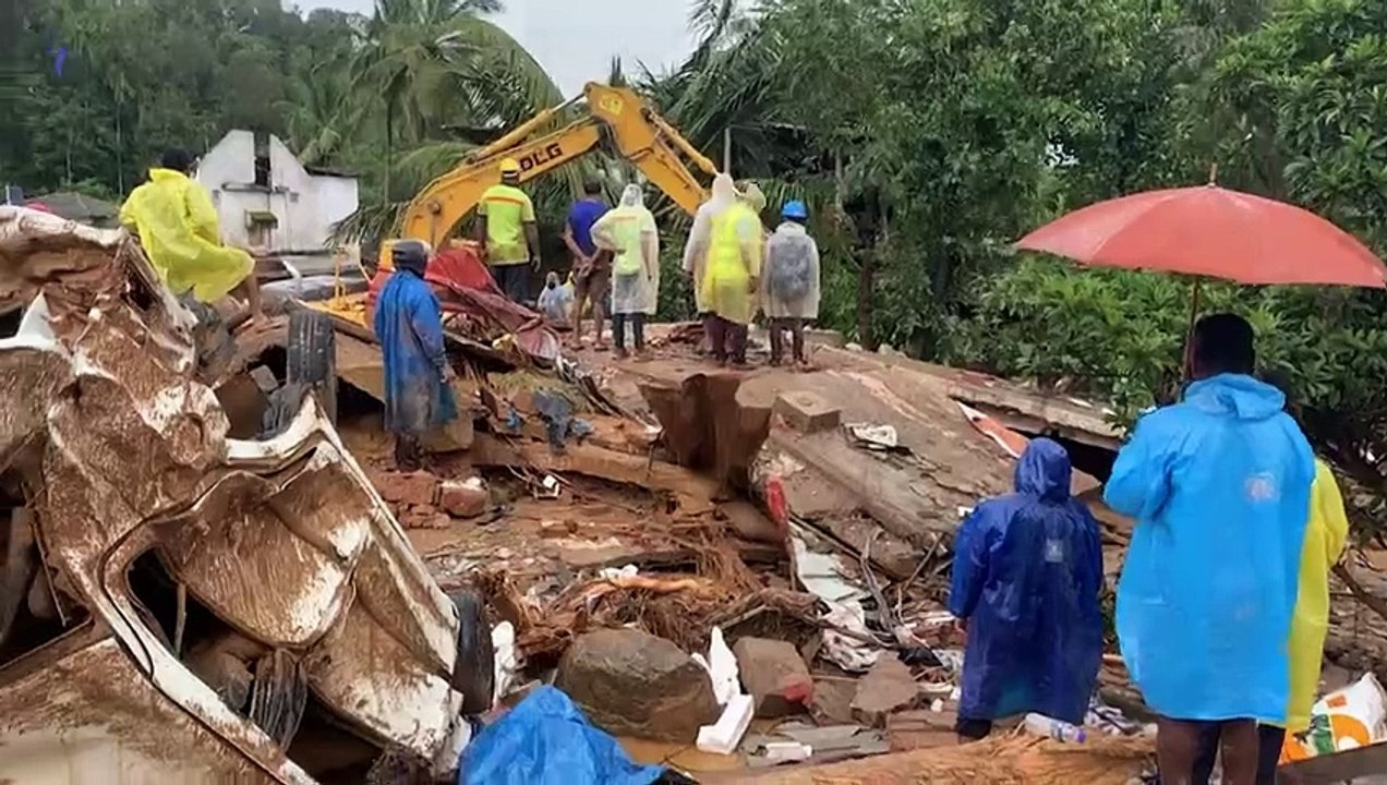Indien: mehr als 100 tote durch erdrutsche