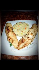 Chicken grill with a variety of sauces