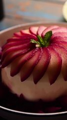 Ever tasted a RED PEAR pudding | Traditional life