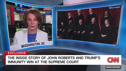 Hear what Justice Roberts did behind the scenes before Trump immunity ruling-(720p)